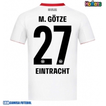 Camisa de Futebol Eintracht Frankfurt Mario Gotze #27 Equipamento Secundário 2025-26 Manga Curta